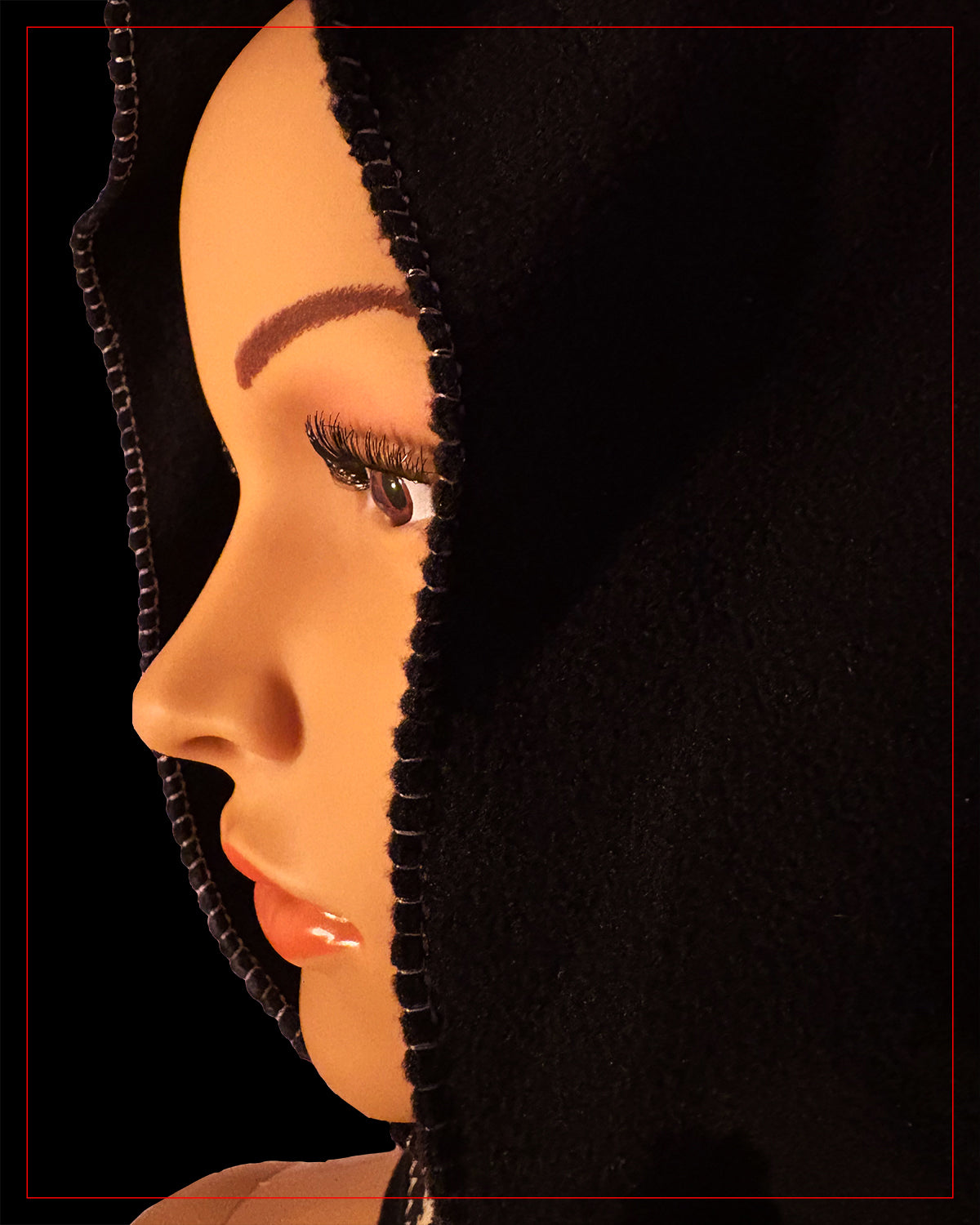 Black Fleece Zombie Hunting Hood