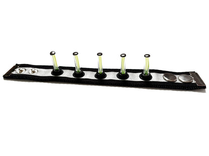 Black Incubate Bracelet (With reflective strip)