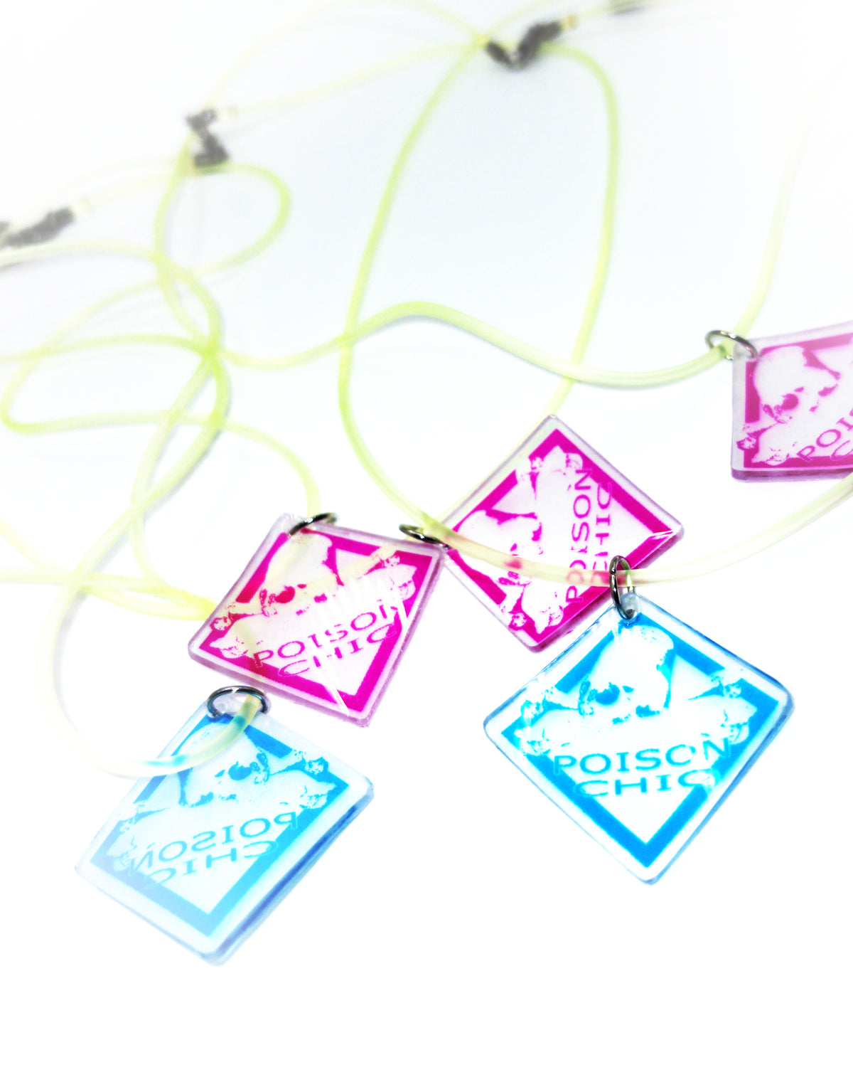 Poison Chic Founder Necklace (Pink)
